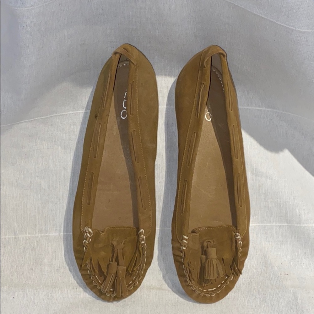 Aldo Suede Moccasins